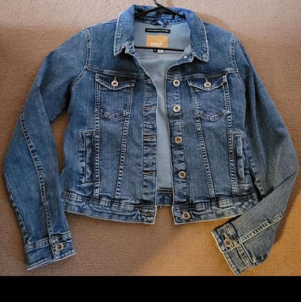 Silver Icing Women's Denim Jacket size 38
